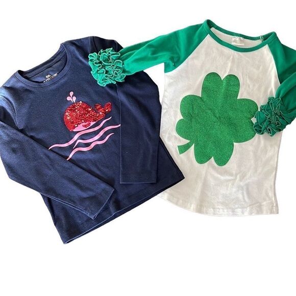 Girls Shirts.‎ Size 6/7 St.Patrick’s Shirt/Cruise Line - Picture 1 of 3